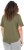 Ulla Popken Beaded Short Sleeve Graphic Tee Olive - Camisetas estampadas para mujer - 