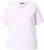 Ulla Popken Abstract Animal Print Short Sleeve Tee Lavender - Camisetas estampadas para mujer - 