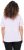 Ulla Popken Abstract Animal Print Short Sleeve Tee Lavender - Camisetas estampadas para mujer - 