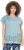 Ulla Popken Textured Paisley Motif Cap Sleeve Tee Light Moss Green - Camisetas estampadas para mujer - 