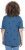 Ulla Popken Bow Print Split Sleeve Tee Indigo Denim - Camisetas estampadas para mujer - 