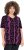 Ulla Popken Letter Print Short Sleeve Tee Magnolia Red - Camisetas estampadas para mujer - 