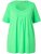 Ulla Popken Essential Front Pleat Tee Mint Green - Camisetas - 