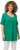 Ulla Popken Essential Front Pleat Tee Emerald Green - Camisetas - 