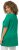 Ulla Popken Essential Front Pleat Tee Emerald Green - Camisetas - 