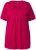 Ulla Popken Essential Front Pleat Tee Dark Raspberry - Camisetas - 