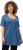 Ulla Popken Essential Front Pleat Tee Denim Blue - Camisetas - 