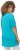 Ulla Popken Essential Front Pleat Tee Deep Aqua - Camisetas - 