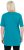 Ulla Popken Essential Front Pleat Tee Teal - Camisetas - 