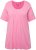 Ulla Popken Essential Front Pleat Tee Light Pink - Camisetas - 