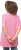 Ulla Popken Essential Front Pleat Tee Light Pink - Camisetas - 