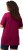 Ulla Popken Essential Front Pleat Tee Magnolia Red - Camisetas - 