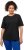 Ulla Popken Piping Accent Functional UVP 50+ Stretch Knit Top Black - Camisetas - 