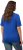 Ulla Popken Piping Accent Functional UVP 50+ Stretch Knit Top Royal Blue - Camisetas - 