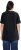 Ulla Popken Essential Notch Neck Stretch Tee Black - Camisetas - 
