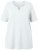 Ulla Popken Essential Notch Neck Stretch Tee Snow White - Camisetas - 