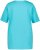 Ulla Popken Essential Notch Neck Stretch Tee Deep Aqua - Camisetas - 