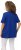 Ulla Popken Essential Notch Neck Stretch Tee Cobalt Blue - Camisetas - 