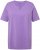 Ulla Popken Essential Notch Neck Stretch Tee Pale Lilac - Camisetas - 