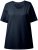 Ulla Popken Essential Round Neck Stretch Tee Navy Blue - Camisetas - 