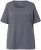 Ulla Popken Essential Square Neck Stretch Tee Graphite Grey - Camisetas - 