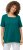 Ulla Popken Essential Square Neck Stretch Tee Emerald - Camisetas - 