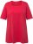 Ulla Popken Essential Square Neck Stretch Tee Dark Pink - Camisetas - 