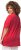 Ulla Popken Essential Square Neck Stretch Tee Dark Pink - Camisetas - 