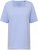 Ulla Popken Essential Square Neck Stretch Tee Sky Blue - Camisetas - 