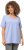 Ulla Popken Essential Square Neck Stretch Tee Sky Blue - Camisetas - 