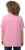 Ulla Popken Essential Square Neck Stretch Tee Light Pink - Camisetas - 