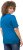 Ulla Popken Double Layer Rounded V-Neck Slim Fit Tee Medium Blue - Camisetas - 