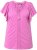 Ulla Popken Wing Sleeve V-Neck Tee Cool Pink - Camisetas - 