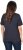 Ulla Popken Lace Trim Short Sleeve Tee Navy Blue - Camisetas - 