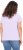Ulla Popken Ribbed Lettuce Hem Short Sleeve Tee Lavender - Camisetas - 