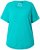 Ulla Popken UPF 50 Quick Drying Tee Turquoise - Camisetas - 