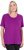 Ulla Popken UPF 50 Quick Drying Tee Blackberry - Camisetas - 