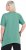 Ulla Popken Quick Drying Pointed Hem Stretch Fit Tee Ivy Green - Camisetas - 