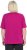 Ulla Popken Antibacterial Short Sleeve Draped Tee Light Magenta - Camisetas - 