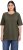 Ulla Popken Basic Round Neck Short Sleeve Relaxed Fit T-Shirt Olive Grey - Camisetas - 