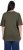 Ulla Popken Basic Round Neck Short Sleeve Relaxed Fit T-Shirt Olive Grey - Camisetas - 