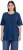 Ulla Popken Basic Round Neck Short Sleeve Relaxed Fit T-Shirt Dark Blue - Camisetas - 
