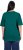 Ulla Popken Basic Round Neck Short Sleeve Relaxed Fit T-Shirt Teal Green - Camisetas - 