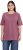 Ulla Popken Basic Round Neck Short Sleeve Relaxed Fit T-Shirt Dark Rose Red - Camisetas - 
