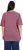 Ulla Popken Basic Round Neck Short Sleeve Relaxed Fit T-Shirt Dark Rose Red - Camisetas - 