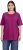 Ulla Popken Basic Round Neck Short Sleeve Relaxed Fit T-Shirt Berry Purple - Camisetas - 