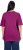 Ulla Popken Basic Round Neck Short Sleeve Relaxed Fit T-Shirt Berry Purple - Camisetas - 