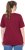 Ulla Popken Eco Cotton Basic T-Shirt 2-Pack Red/Navy - Camisetas - 