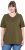 Ulla Popken Eco Cotton Basic T-Shirt 2-Pack Green/Black - Camisetas - 