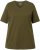 Ulla Popken Eco Cotton Basic T-Shirt 2-Pack Green/Black - Camisetas - 